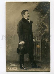 3029150 MASINI Italian Opera Star. Vintage Photo PC