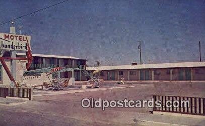 Thunderbird Motel, Marfa, TX, USA Motel Hotel Unused 