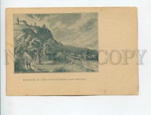 3172242 CZECH Chuchle Church Vintage Advertising ZLATA PRAHA