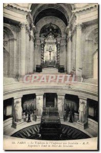 Old Postcard Paris Tomb of the Emperor at the Invalides