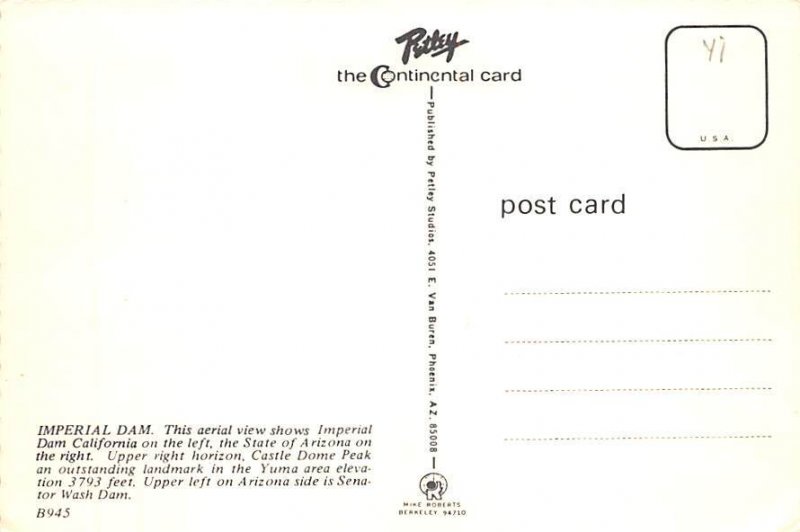 Imperial Dam, California 