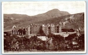 Scotland Postcard The Palace of Holyroodhouse Edinburgh 1931 Soldier Mail APO