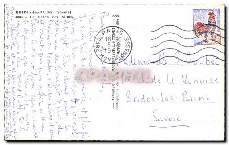Postcard Modern Brides les Bains Doron des Allues