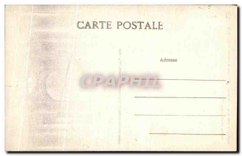 Old Postcard St. Savin Sur Gartempe From Interior & # 39Eglise
