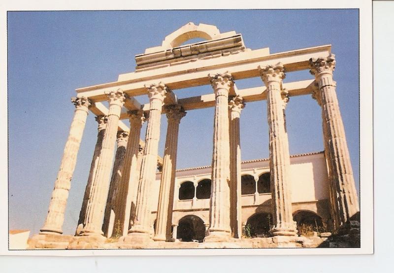 Postal 028612 : Templo de Diana, Patronato de la Ciudad Monumental de Merida