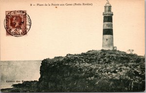 Mauritius Ile Maurice Lighthouse Postcard used 1928