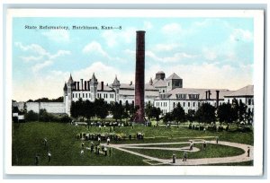 c1920's State Reformatory Scene Hutchinson Kansas KS Unposted Vintage Postcard