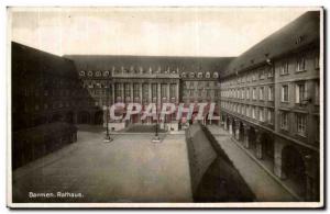 Old Postcard Barmen Rathaus