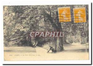 Paris (8th) Old Postcard Parc Monceau