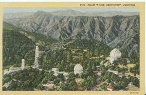 America Postcard - Mount Wilson Observatory - California - Ref TZ7897