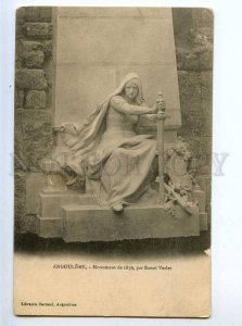 214211 FRANCE ANGOULEME monument Raoul Verlet Vintage postcard