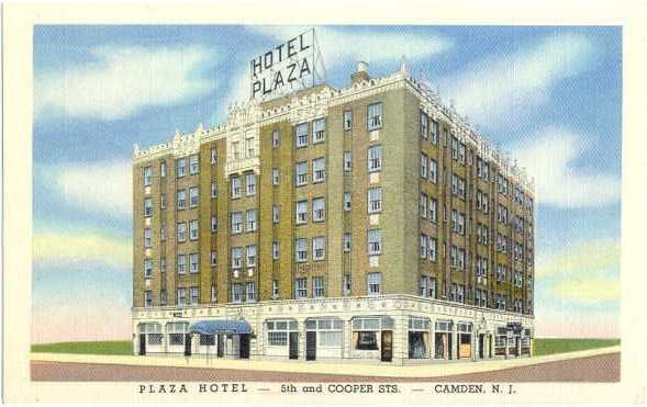 Plaza Hotel, 5th and Cooper, Camden, New Jersey, NJ, Linen