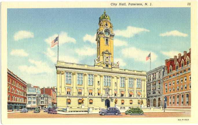 Linen of City Hall Paterson New Jersey NJ