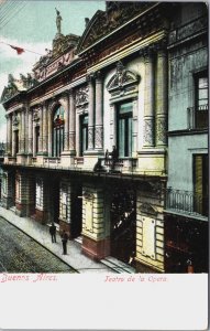 Argentina Buenos Aires Teatro de la Opera Vintage Postcard C124