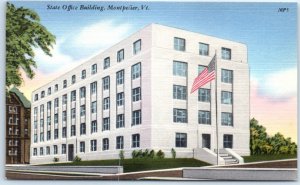 Postcard - State Office Building, Montpelier, Vermont
