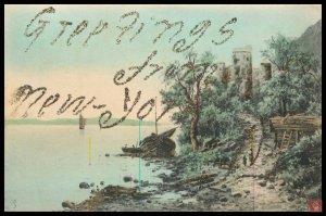 Greetings from New York, (Glitter)