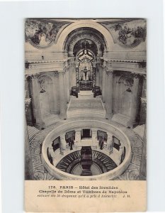 Postcard Chapelle du Dôme et Tombeau de Napoléon, Hôtel des Invalides, France