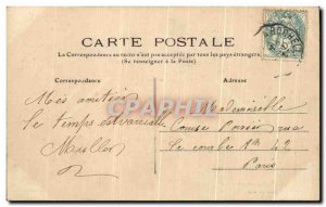 Old Postcard Chatelaillon The Beach During Storm