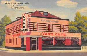 Vans Caf?  - Brainerd, Minnesota MN  