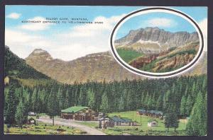 Silver Gate Montana Yellowstone Park unused c1930's