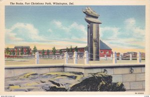 WILMINGTON , Delaware , 1930-40s ; Rocks , Fort Christiana Park