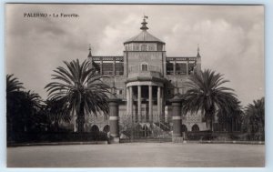 RPPC PALERMO La Favorita ITALY Postcard