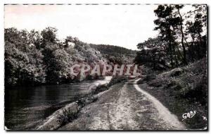 Old Postcard Redon edges the Canal from Nantes to Brest