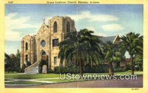 Grace Lutheran Church - Phoenix, Arizona AZ Postcard