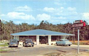 Hilliard FL Bray's Drive-In Restaurant Old Cars on U. S. 301 Postcard