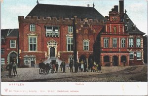 Netherlands Haarlem Stadhuis Vintage Postcard 09.41