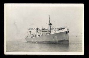 ca0555 - Port Line Cargo Ship - Port Gisborne - postcard