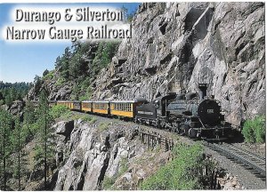 Durango & Silverton Railway Narrow Guage Train Colorado 4 by 6