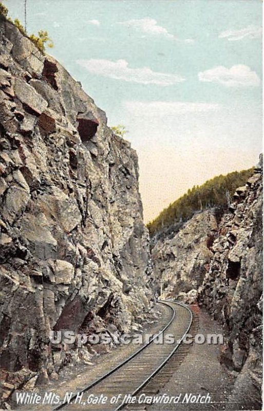 The Gate in Crawford Notch, New Hampshire