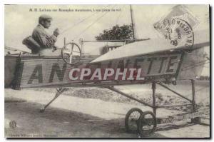 COPY M H Latham Antoinette monoplane its flight position