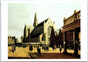 M-90709 The Market Place at Haarlem By G Berckheyde Haarlem Netherlands