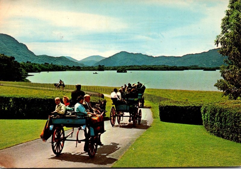 Ireland Co Kerry Killarney Jaunting Cars At Lower Lake 1971