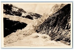 Angel Glacier Mt. Edith Cavell Jasper National Park Canada RPPC Photo Postcard