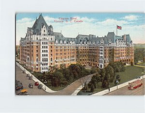 Postcard Empress Hotel Victoria Canada