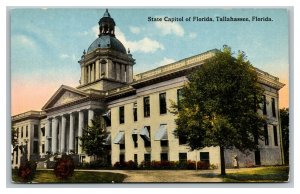 Vintage 1910's Postcard State Capitol Building of Florida Tallahassee Florida