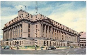 US Post Office, Court House & Custom House, Louisville KY, Vintage Postcard
