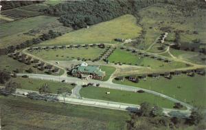 Saco Maine~Cascade Lodge & Cabins Bird's Eye View~near Portland~1977 Postcard