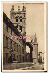 Postcard Old Montpellier Herault the Faculty of Medicine and the Cathedrale S...