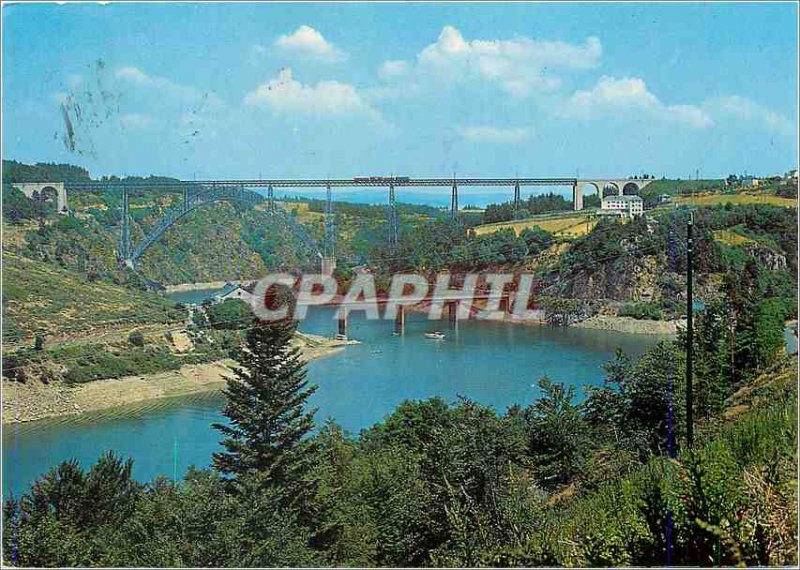 Postcard Modern Traveling Auvergne Garabit Viaduct (Cantal)