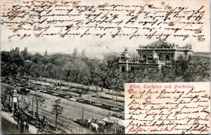 Postcard Austria Vienna - Kursalon and Parkring