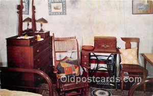 Bedroom, David J & Ida Stover Eisenhower, Parents Unused 