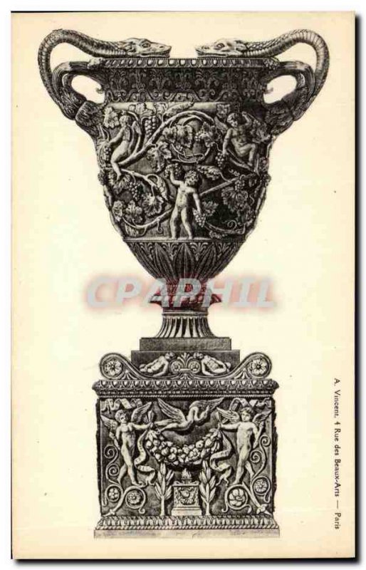 Postcard Old Vase antiquity