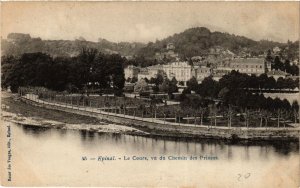 CPA ÉPINAL Le Cours - vu du Chemin des Princes (401450)