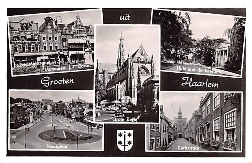Wierook Licht noot Groeten uit Haarlem Holland Unused | Europe - Netherlands - Noord-Holland -  Haarlem, Postcard / HipPostcard