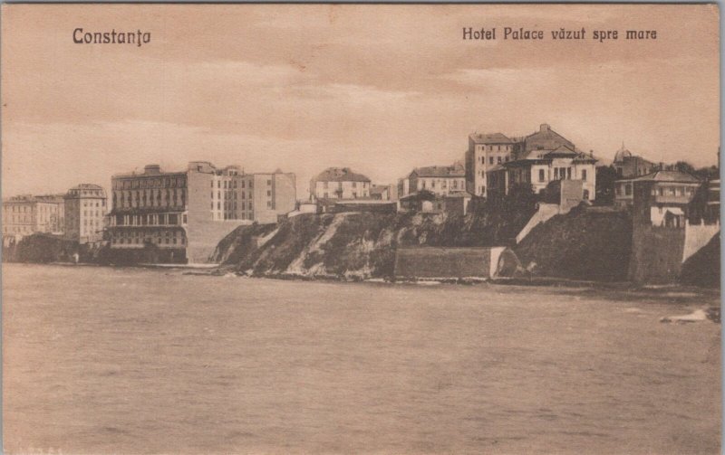 Postcard Hotel Palace Vǎzut Spre Mare Constanta Romania