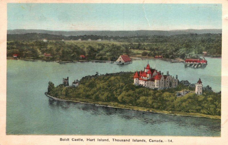 Vintage Postcard 1920's At The Cleveland's House Lake Rosseau Canada Canada Other / Unsorted